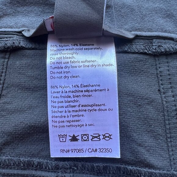 Outdoor Research Black Convertible Skirt With Zip-Off Lower Panel Womens Size 8 - Picture 6 of 13